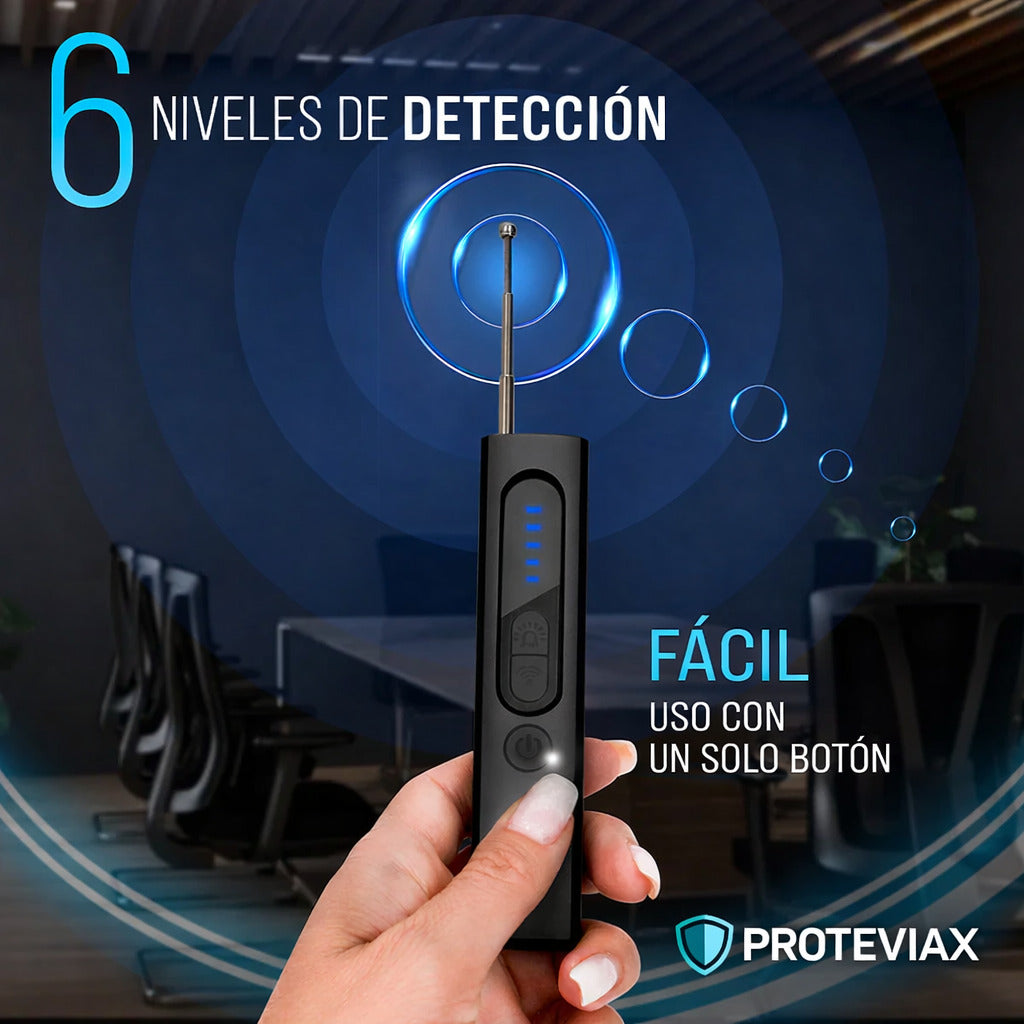 Detector de Cámaras Ocultas (Grado militar, con detección de RF y rastreo GPS incorporados)